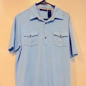 Men’s CLAIBORNE polo shirt Sz M